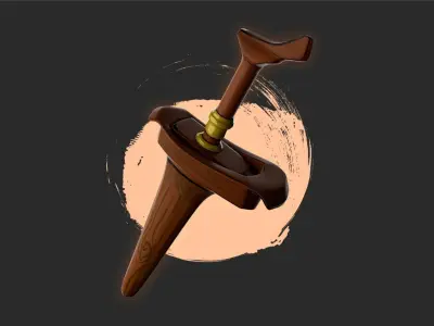 KERIS NUSANTARA FULLY RIGGED Free 3D model