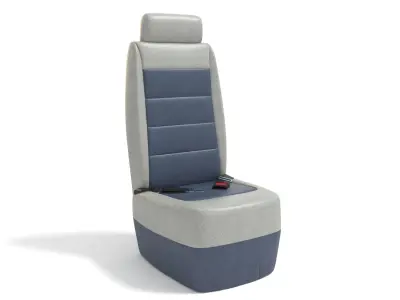 Airplane Seat 2 3D model