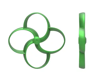 Toroidal drone propeller 3D print model