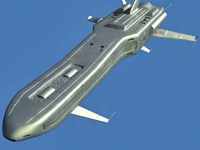 SciFi SpaceShips 3D Models 3D Model Collection