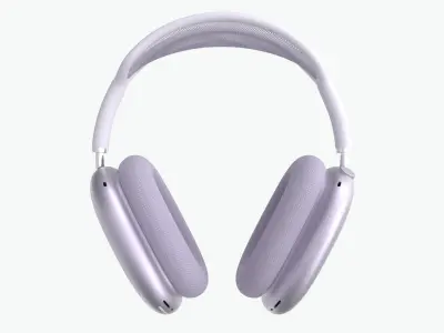 Apple Airpods Max Purple 3D model