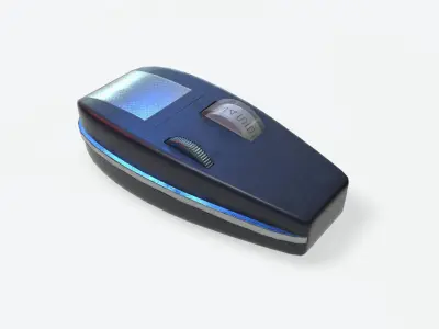 Phaser Gun Type 1 Classic Low-poly 3D model