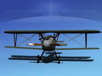 Albatross DIII Fighter 3D model