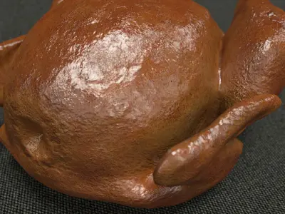 Roasted Turkey 3D model