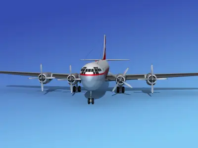 Boeing 377 Grand Isle 3D model