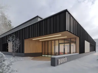 ProVis3D 044 - Commercial Building Office 3D model