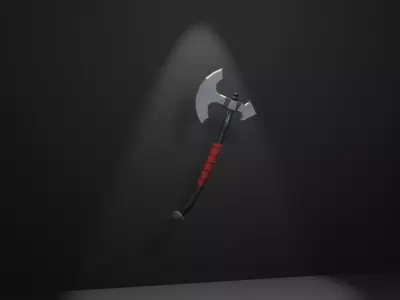 Game-Ready Medieval Melee Weapon Pack Low-poly Low-poly 3D model