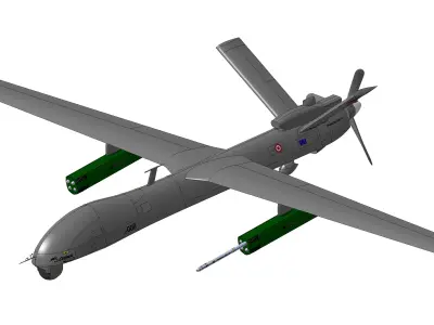 Anka-S UAV 3D model