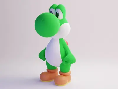 Yoshi 3D model