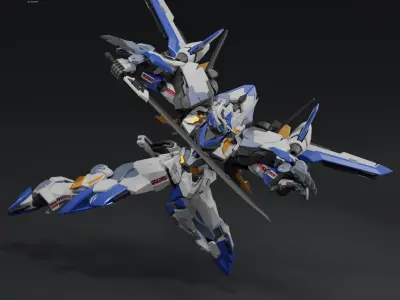 XS04 - Original Mecha Design 3D model