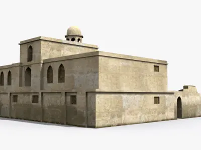 Arab x22 Low-poly 3D model