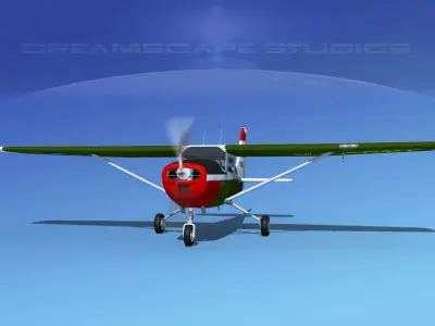 Cessna T-41 Mescalero US Army 2 3D model