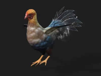 Chicken A1 3D model