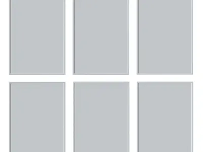 art work set 02 3D model