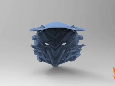 Savitar Helmet 3D model