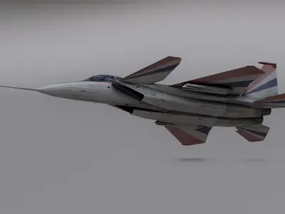 F 15 S - Fighter Jet Low-poly 3D model