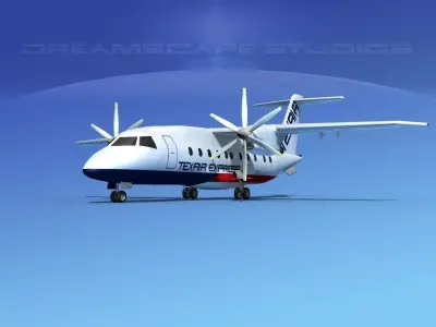 Dornier Do-328-130 Texair 3D model