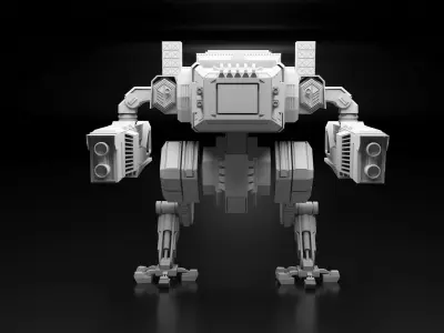 3D robot 3D model
