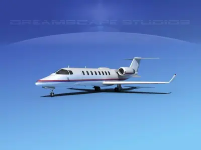 LearJet 45 V11 3D model