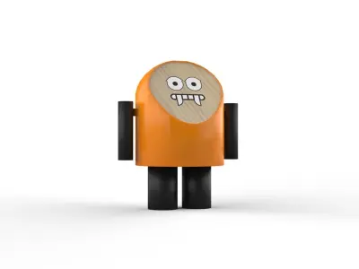 WOODEN TOYS-4 PIECES 3D Model Collection