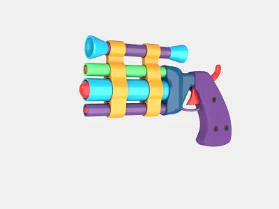 Toy Gun 1 3D model