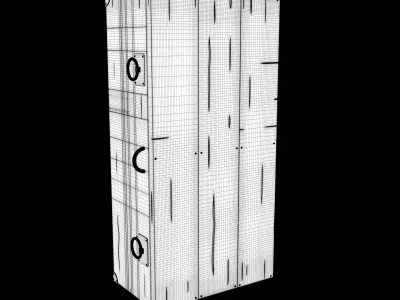 Wooden Case Free 3D model