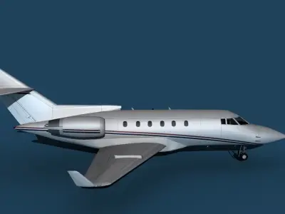 Hawker Siddley 800SR V06 3D model