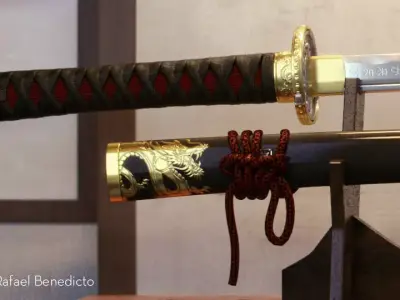 Samurai Katana - High Poly 3D model