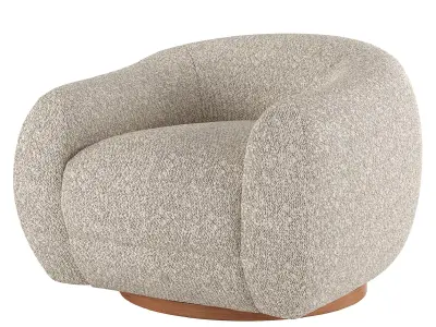 Armchair Laszlo Free 3D model