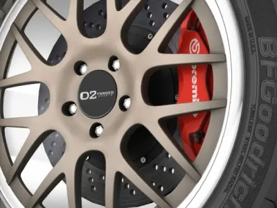 heel Dforged2 3D model