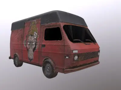 Volkswagen LT1 3D model