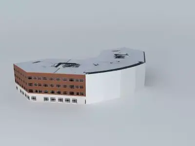 7900 Fannin Street Houston. Free 3D model