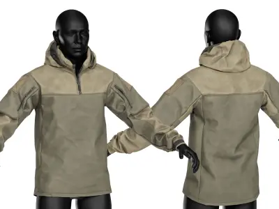 ARCTERYX LEAF GRYPHON JACKET Low-poly 3D model