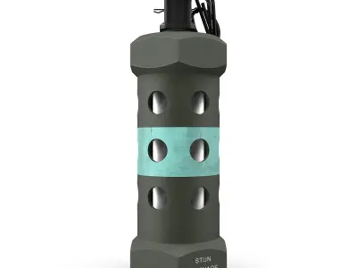 M84 Stun Grenade 3D model