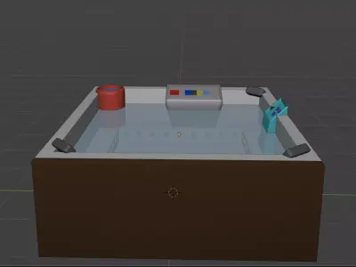 Hot Tub Free 3D model