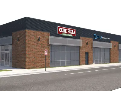 Retail-127 Retail Store B 3D model