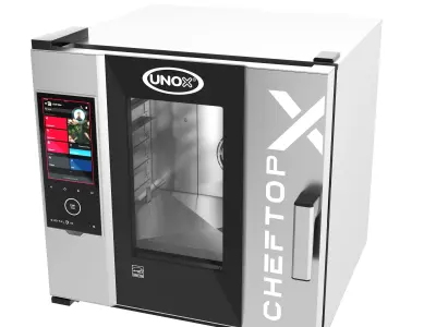 Commercial combi oven Unox CHEFTOP-X 3D model
