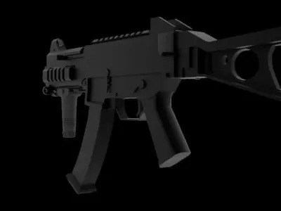 UMP 9mm 3D model