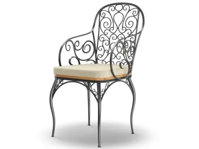 Four Café Chair 3D model