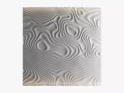 wave wall 20 3D model