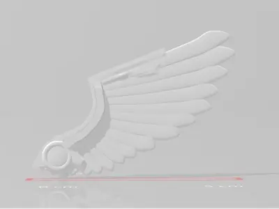 Angelic WIngs Free 3D print model
