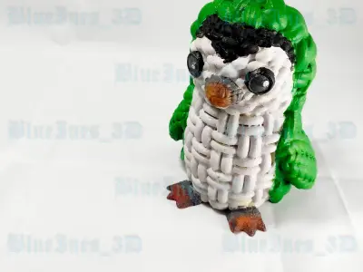 CROCHET DINOSAUR PENGUIN 3D print model