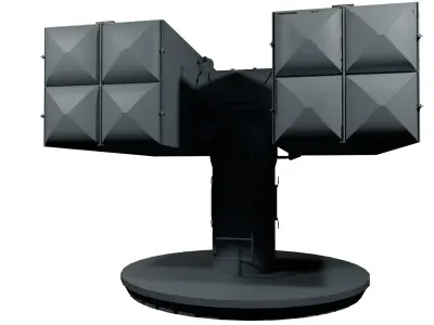 RIM-7 Sea Sparrow Free low-poly 3D model