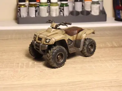 Quad ATV 3D print model