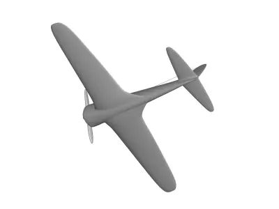 Nakajima Ki 43 Hayabusa  3D model