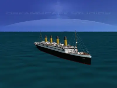 RMS Titanic 3D model