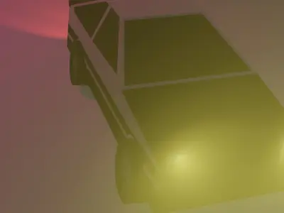 Low-poly Toyota AE86 Free low-poly 3D model