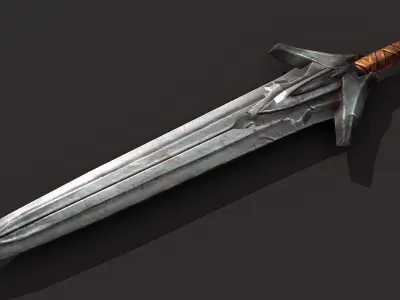 Medieval Swords Pack 1 Low-poly 3D model