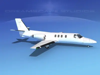 Cessna 500 Citation I V00 3D model