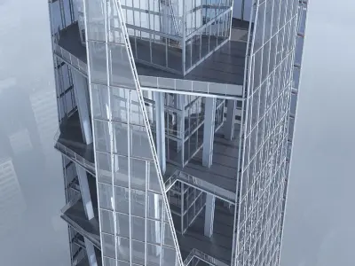 The Shard Skyscraper 3D model purchase